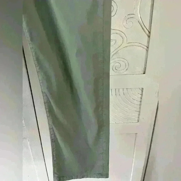 Veronica Beard Arya Cargo Pants Women’s Size 27/4 Light Sage Green Button Fly - Picture 16 of 17